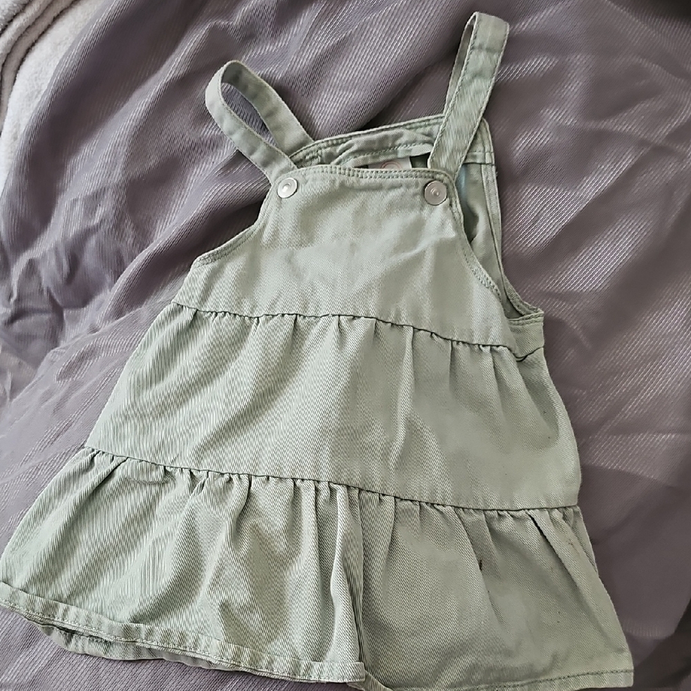 Wonder Nation Olive Green Overalls